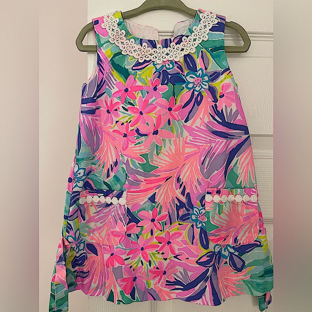 Lily Pulitzer 2T toddler girl shift dress